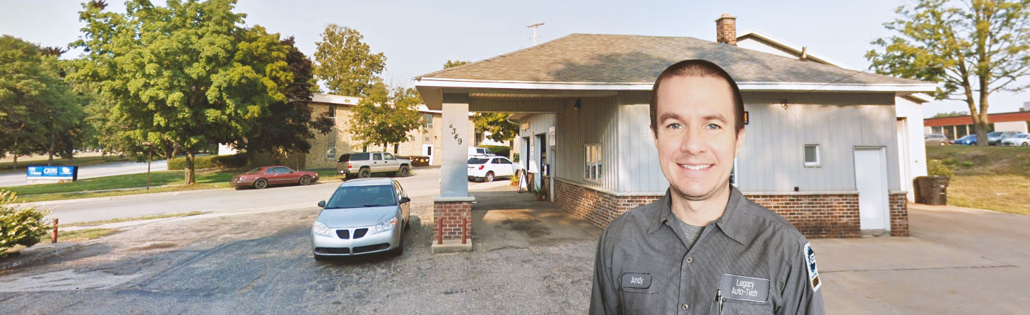 Outside view of the shop - Legacy Auto-Tech